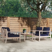 annotto bay navy natural  pc outdoor living   