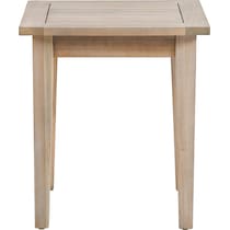 annotto light brown outdoor end table   