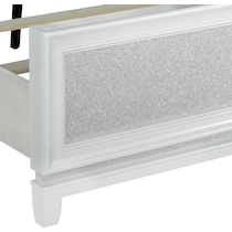 apollo silver queen bed   