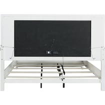 apollo silver queen bed   