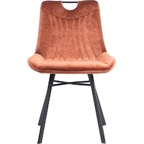 araceli light brown dining chair   