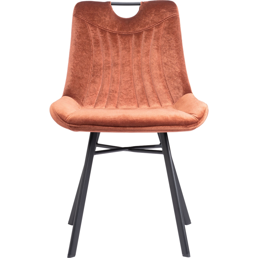 araceli light brown dining chair   