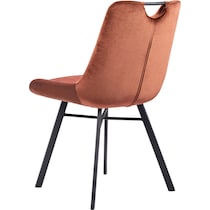 araceli light brown dining chair   