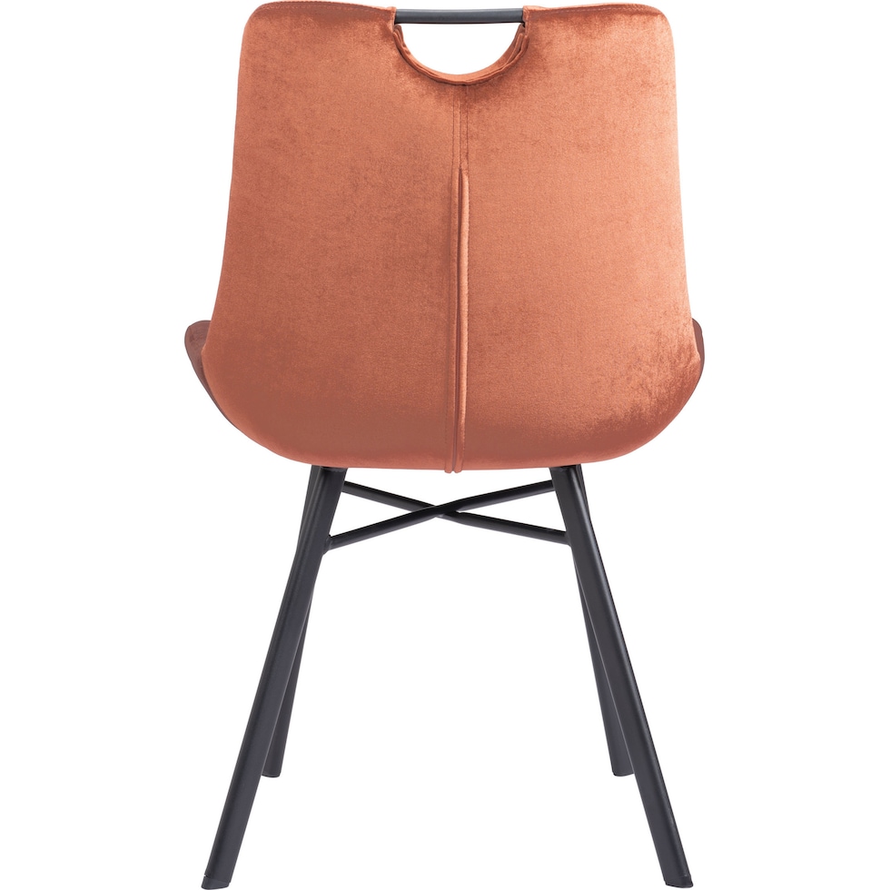 araceli light brown dining chair   