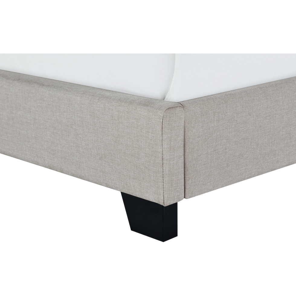 archie gray twin bed   