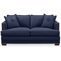 arden blue apartment sofa   