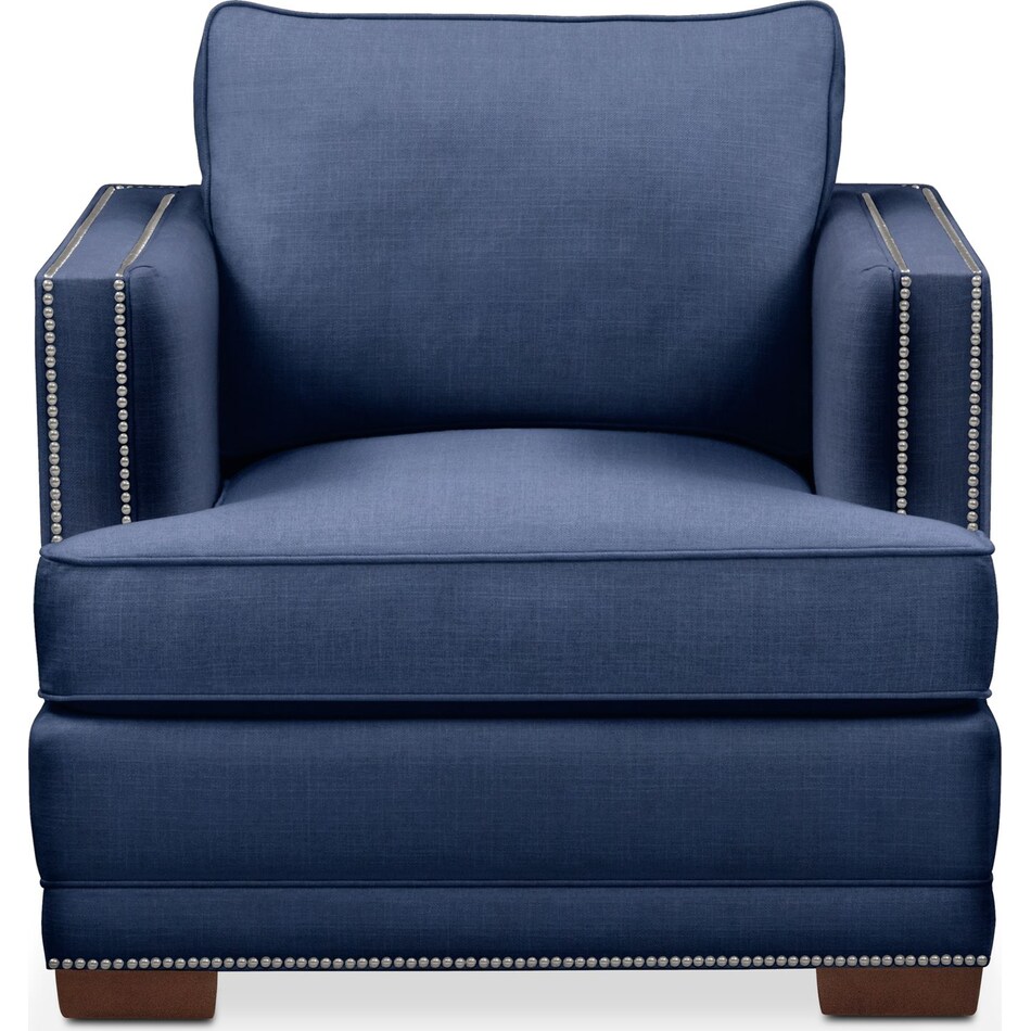 arden blue chair   