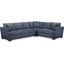 arden curious eclipse  pc sectional with left facing sofa   
