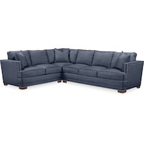 arden curious eclipse  pc sectional with right facing sofa   
