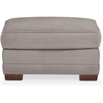 arden curious silver pine ottoman   