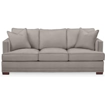 arden curious silver pine sofa   