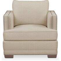 arden depalma taupe chair   