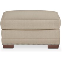 arden depalma taupe ottoman   