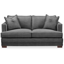 arden gray apartment sofa   