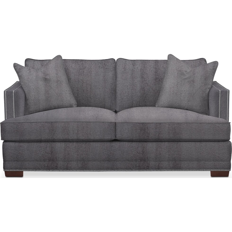 arden gray apartment sofa   