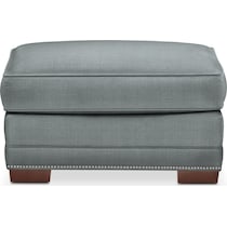 arden gray ottoman   