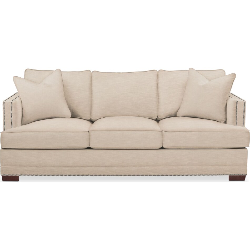 arden white sofa   