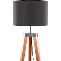 aretha light brown floor lamp   