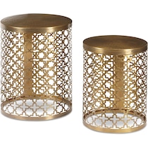 ari gold accent table   