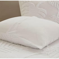 ariana white king california king bedding set   