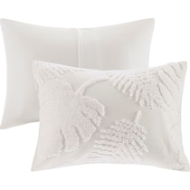 ariana white king california king bedding set   