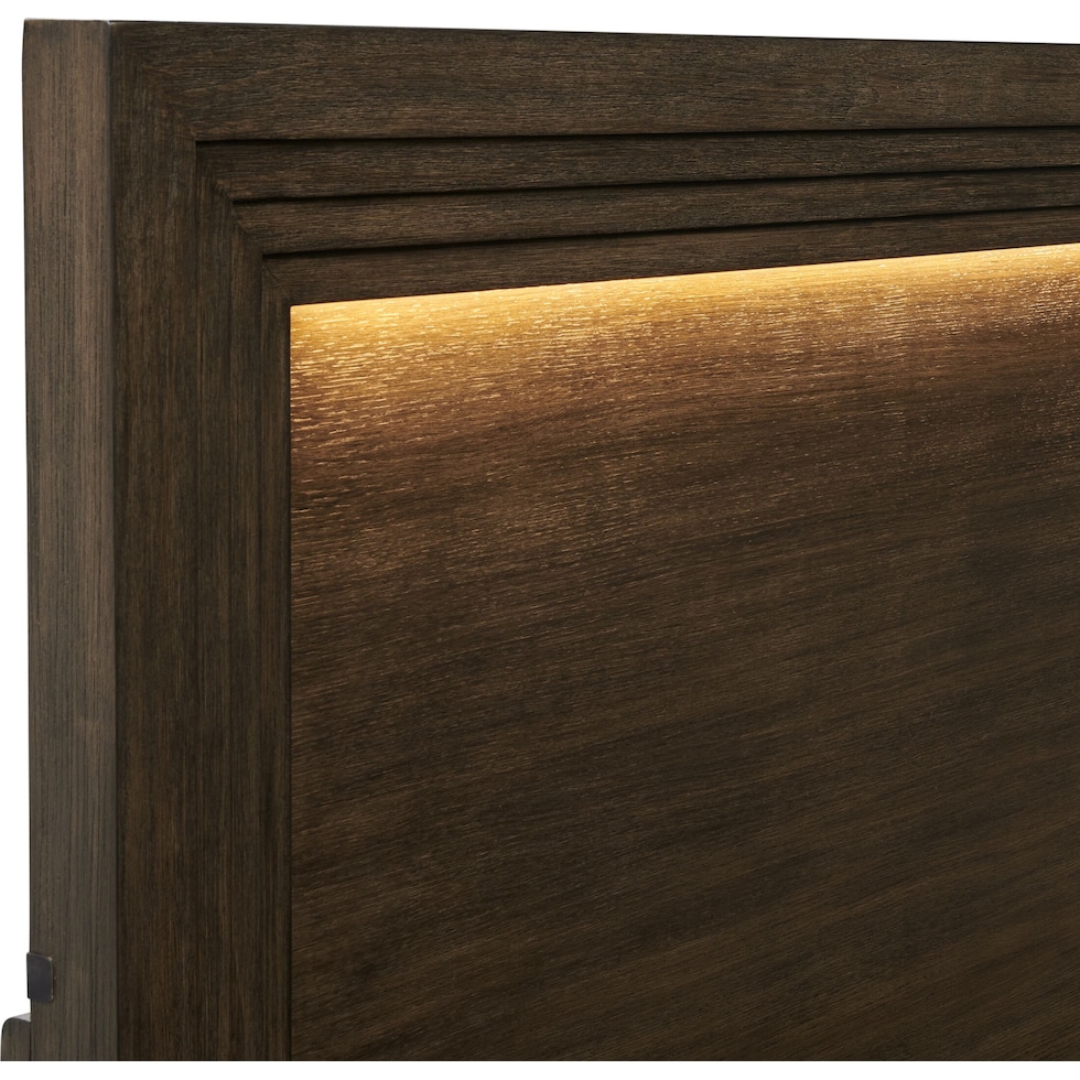 arielle bedroom dark brown  pc queen bedroom   