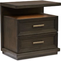 arielle bedroom dark brown  pc queen bedroom   