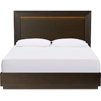 arielle bedroom dark brown  pc queen bedroom   