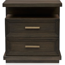arielle bedroom dark brown  pc queen bedroom   