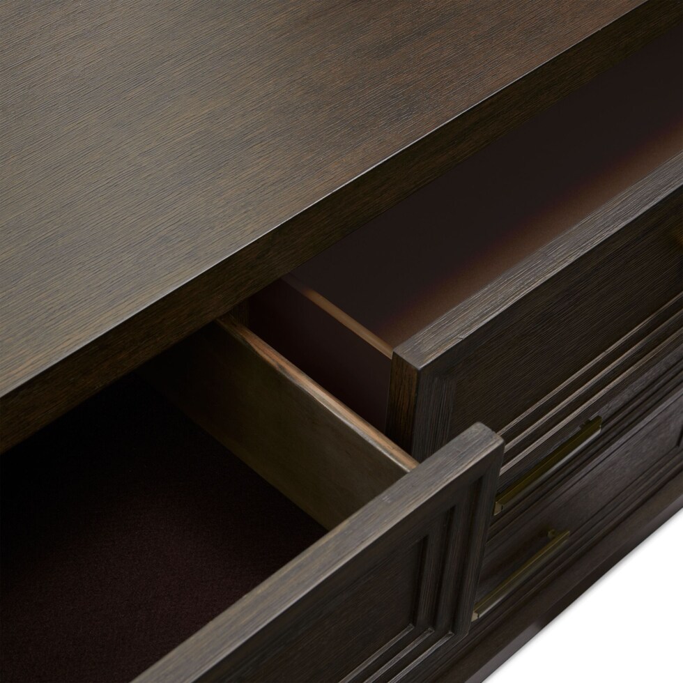 arielle bedroom dark brown  pc queen bedroom   
