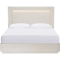 arielle bedroom white  pc king bedroom   