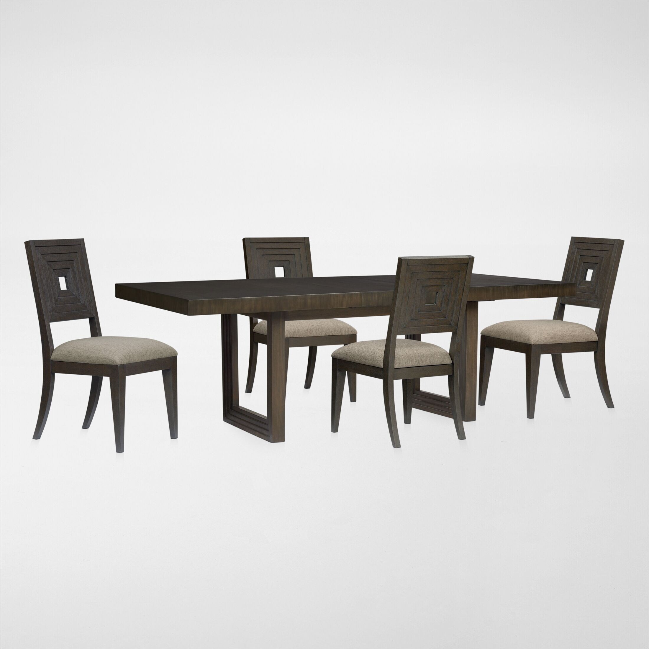 Arielle Extendable Dining Table and 4 Side Chairs | American Signature ...