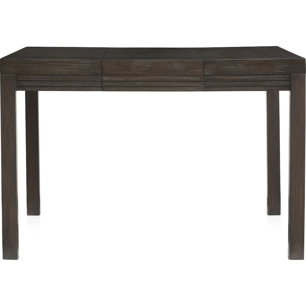 arielle dining dark brown  pc dining room   
