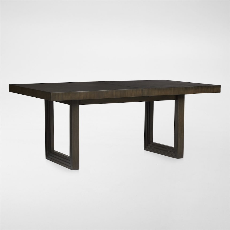 arielle dining dark brown dining table web   