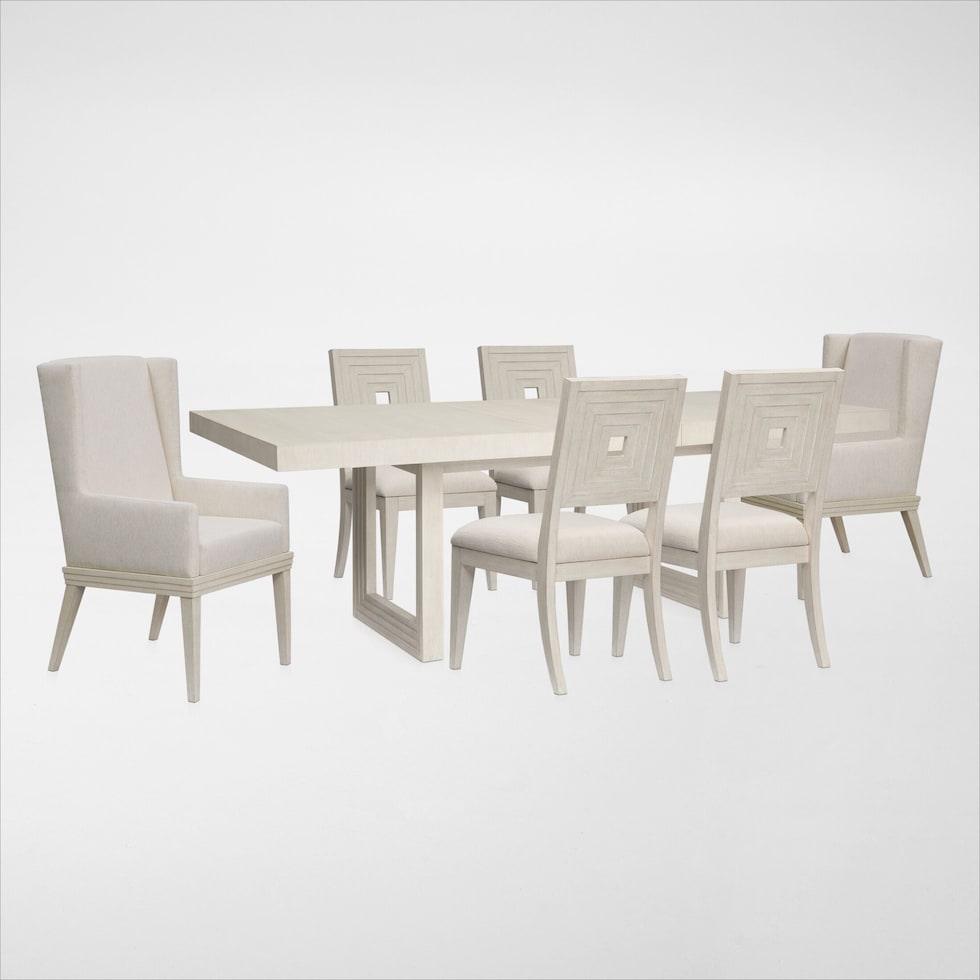 arielle dining white  pc dining room web   