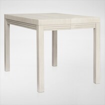 arielle dining white dining table   