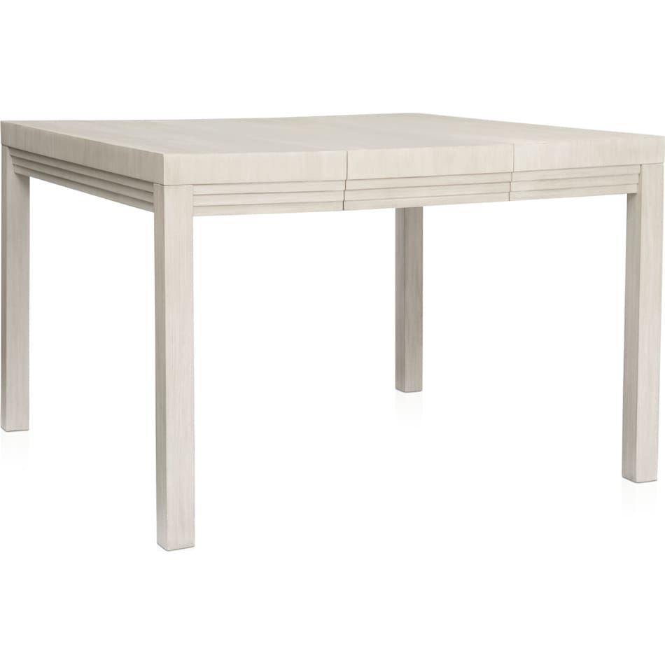 arielle dining white dining table   