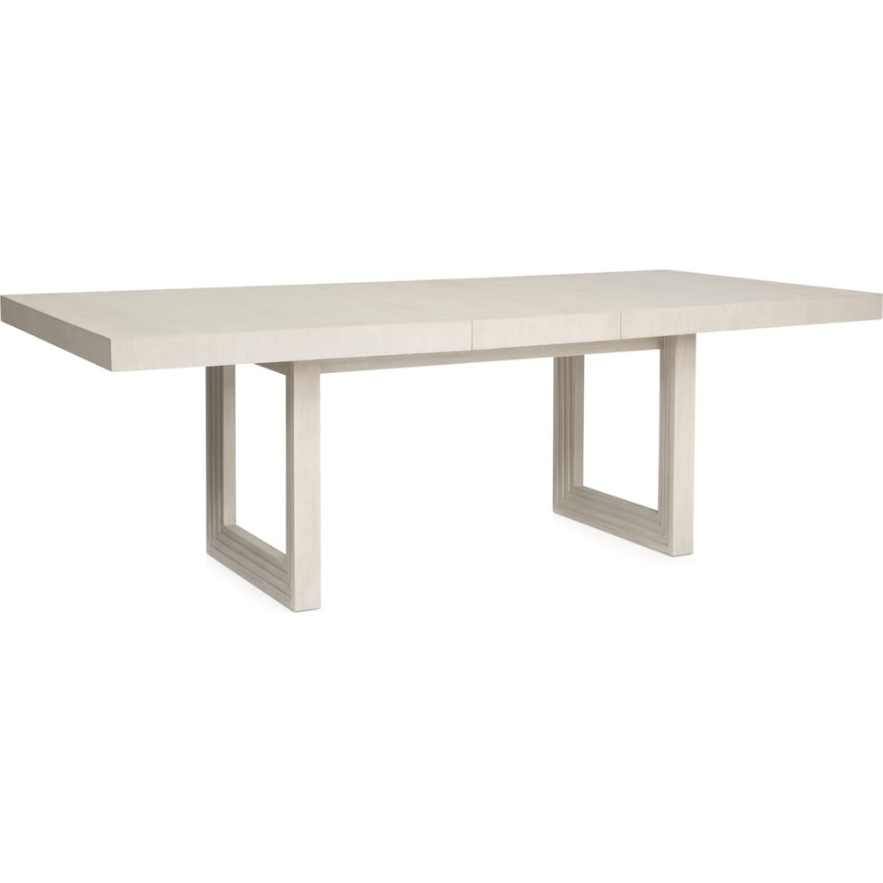 arielle dining white dining table   