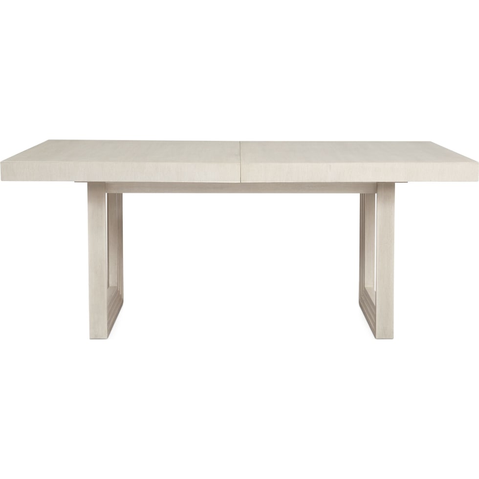 arielle dining white dining table   