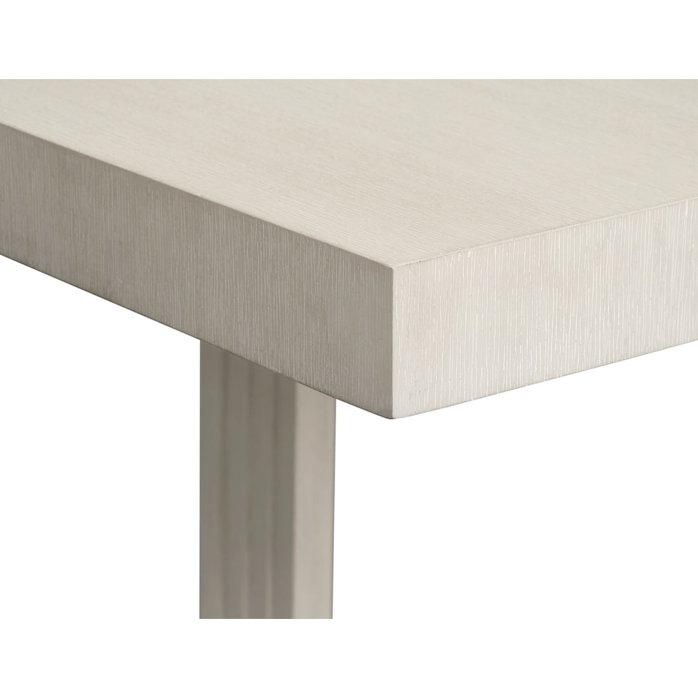 arielle dining white dining table   