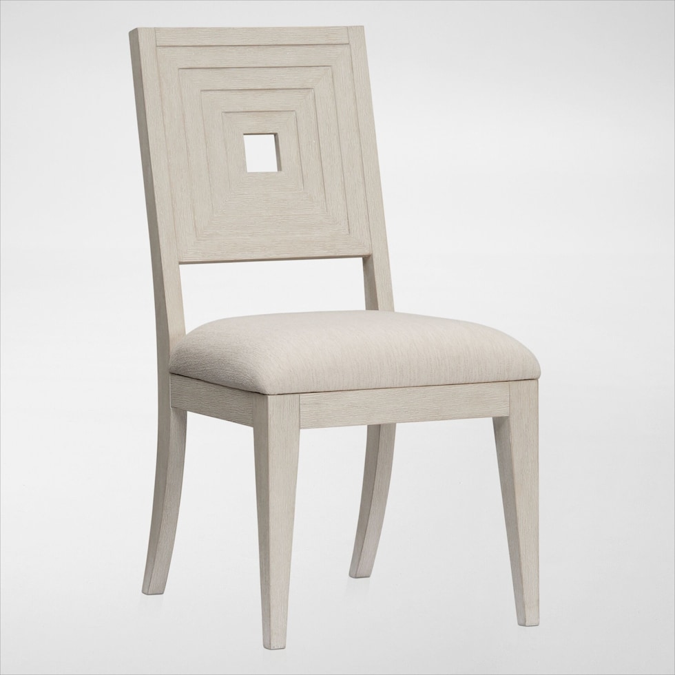 arielle dining white side chair web   