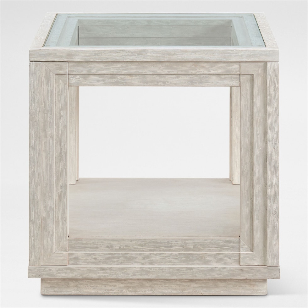 arielle occasional tables neutral end table   