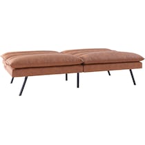 arietta light brown futon   