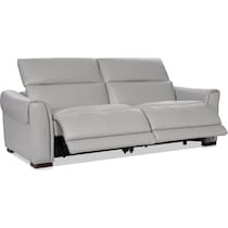 aris gray sofa   