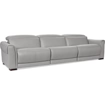 aris gray sofa   