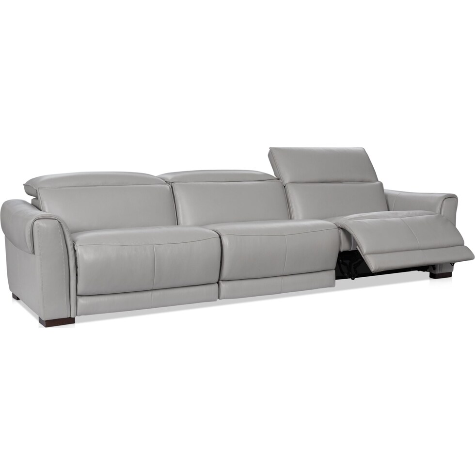 aris gray sofa   