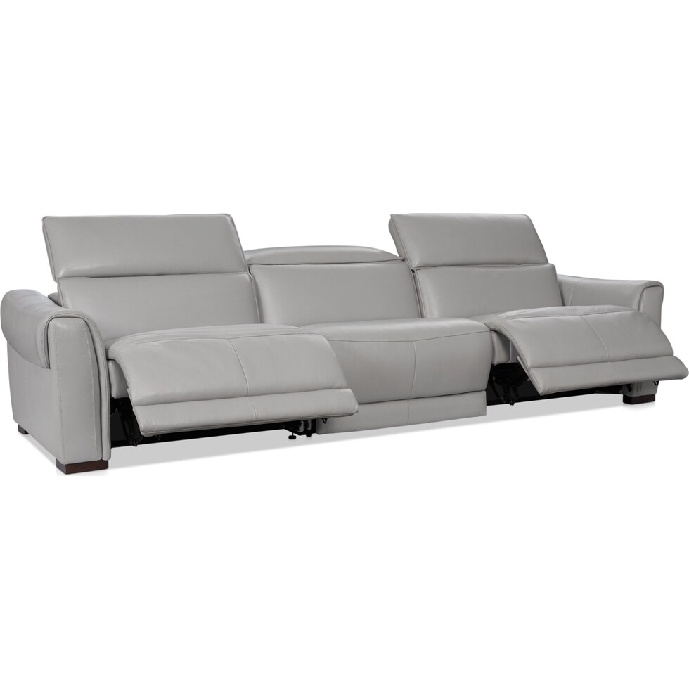 aris gray sofa   
