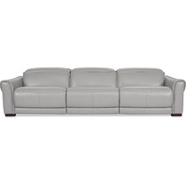 aris gray sofa   