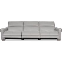 aris gray sofa   