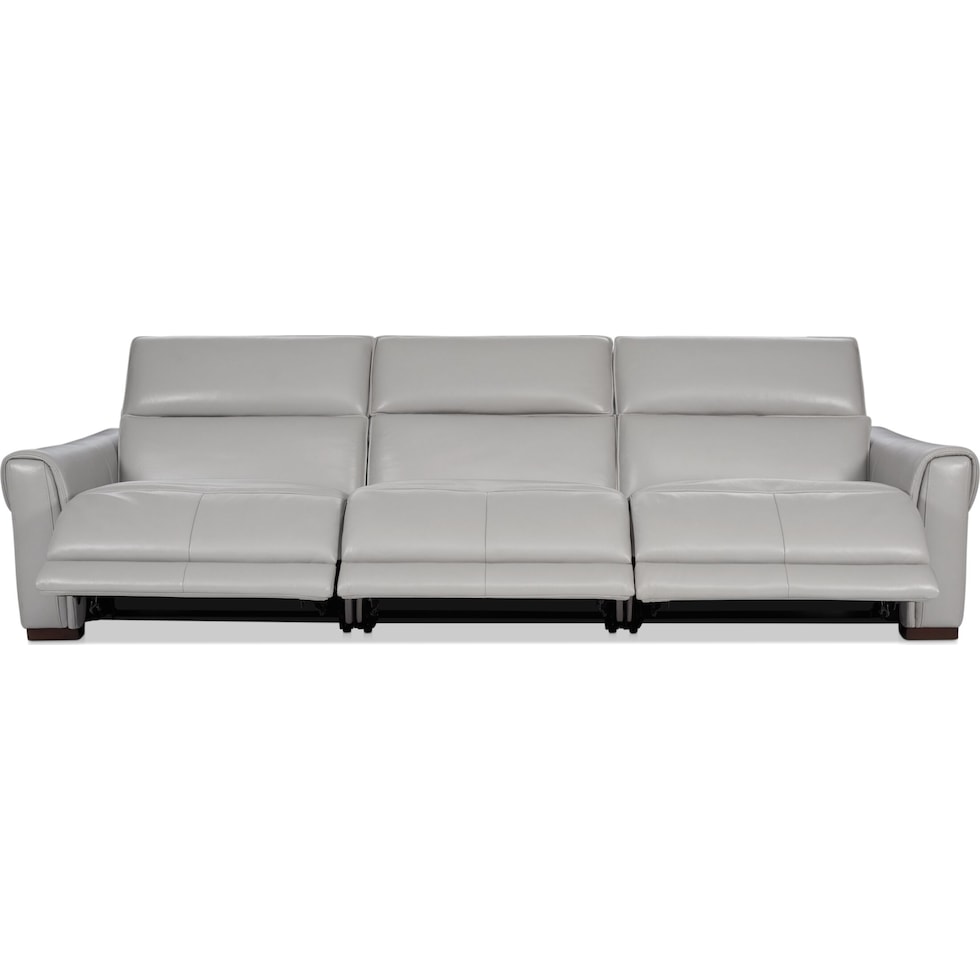 aris gray sofa   